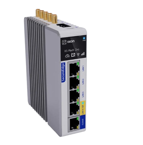 IXON SecureEdge IX50xx – freigestellte Baureihenabbildung des Industrial VPN Gateways