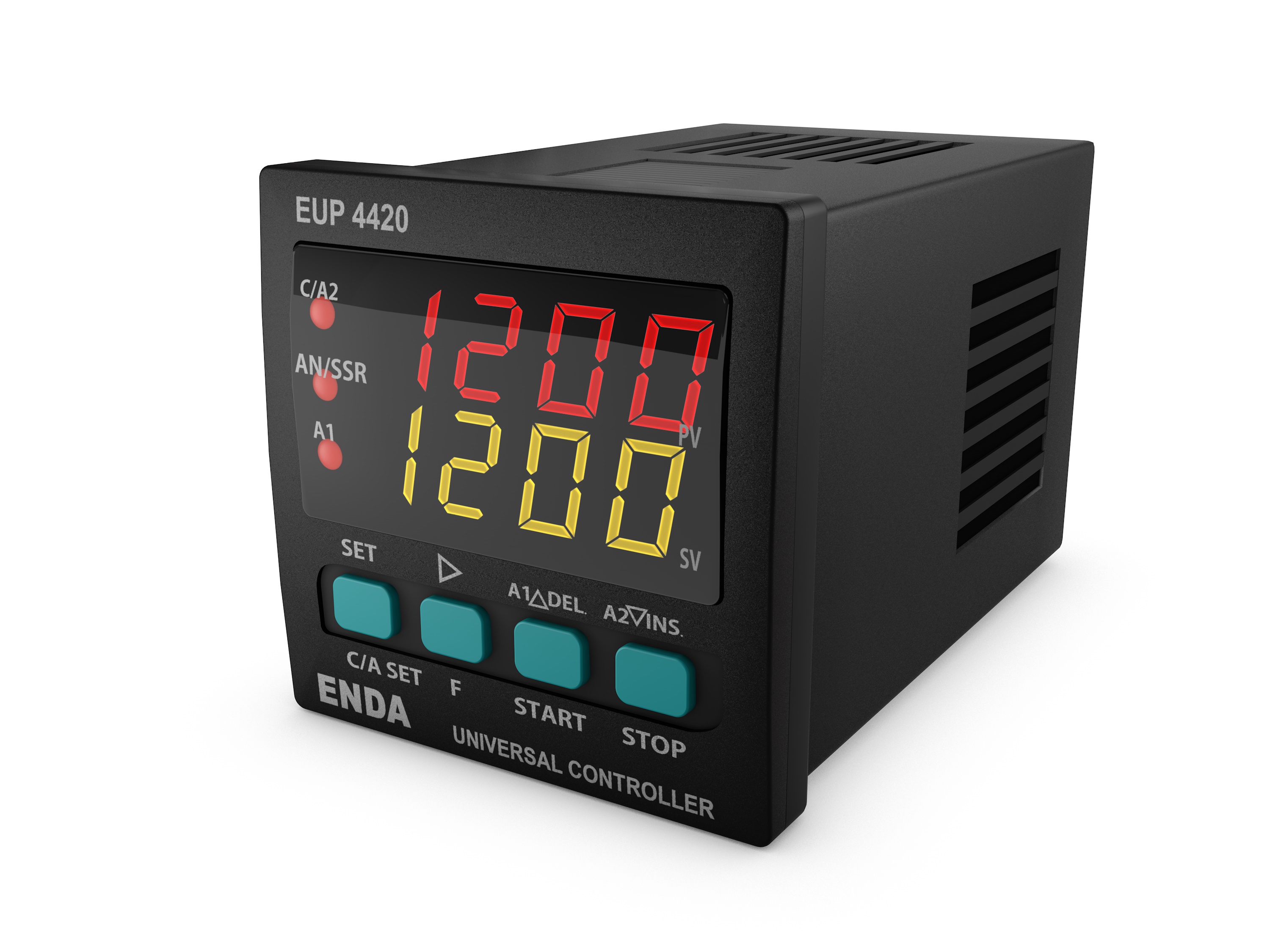 Enda Controller ENDA EUP4420 PID Universalregler Pt100, J, K, L, T, S, R SSR, Relais 8 ...