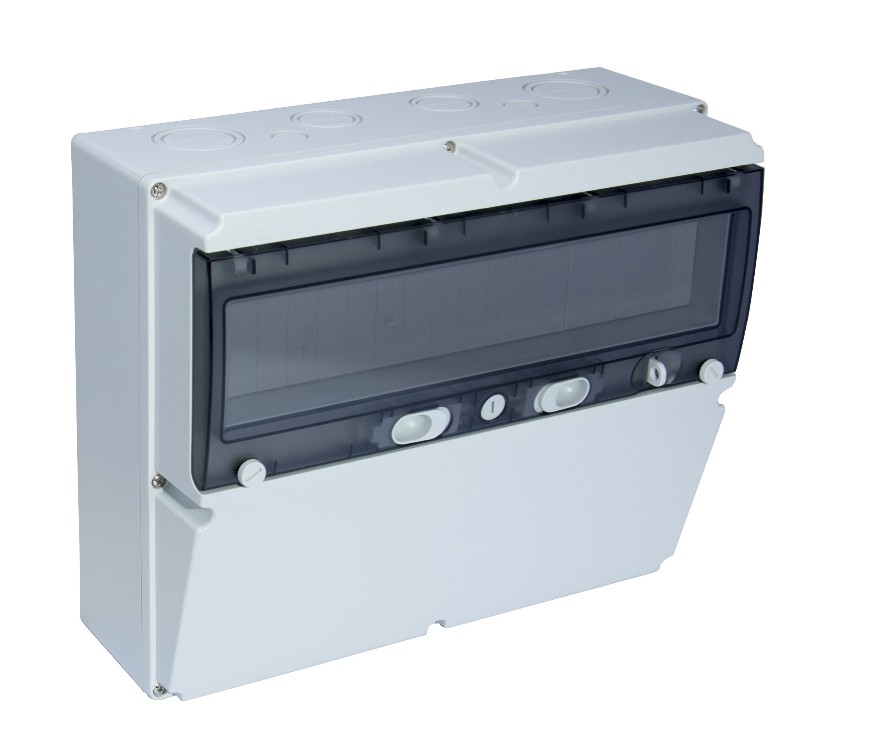 Gehäuse für Sicherungsautomaten 360x300x320 mm, Sicherungsverteiler, IP 66